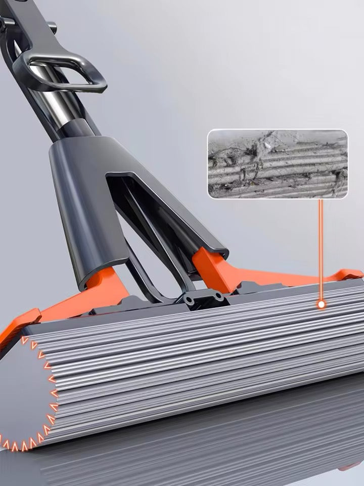 Schwamm Wischmopp | 360° Drehkopf Selbst Auswringend Für Alle Böden