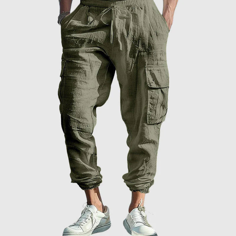 Cargo Jogginghose - Lockerer Schnitt Mit Bündchen