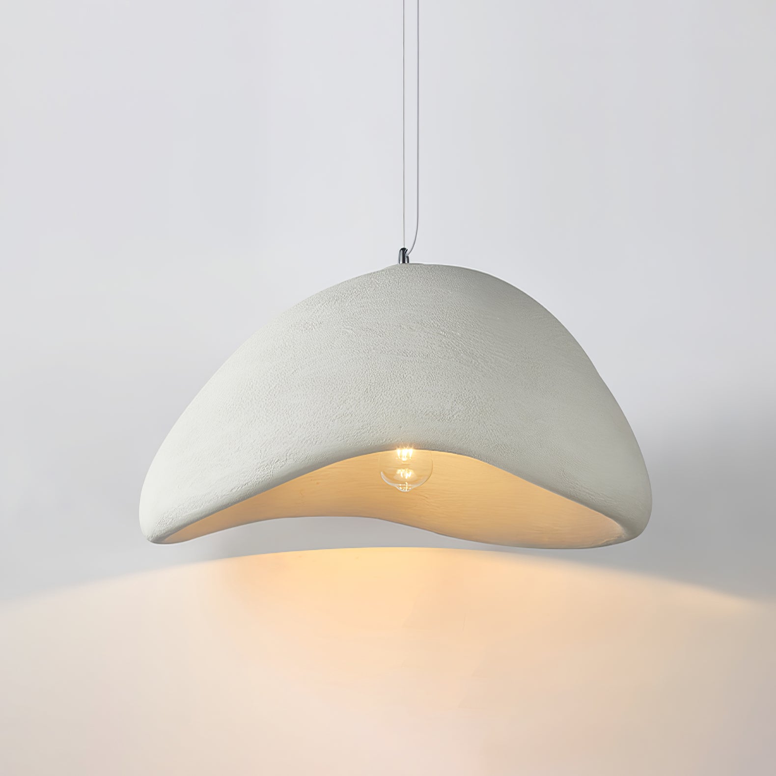 Wabi-Sabi Cocoon Pendelleuchte Moderne Hängeleuchte | Minimalistisch