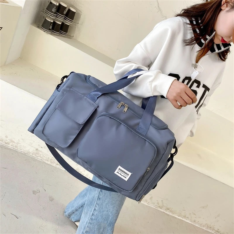 Reise Sporttasche Mit Schuhfach | Mehrere Fächer Leicht Wasserabweisend