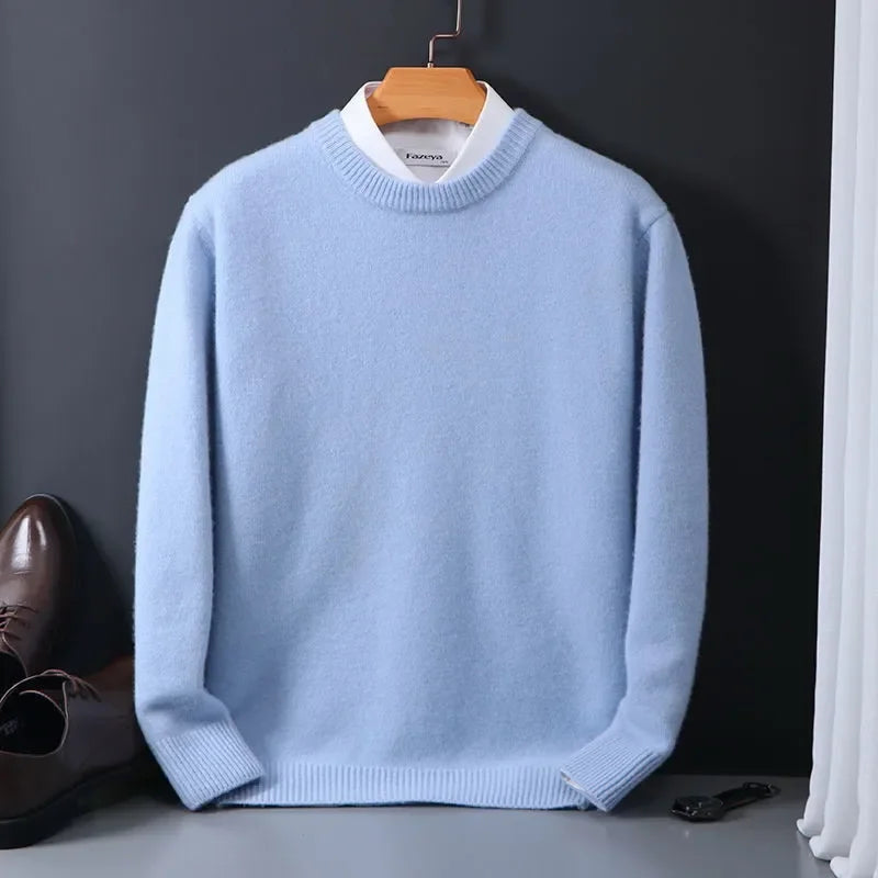 Strickpullover Rundhalsausschnitt | Klassisches Design