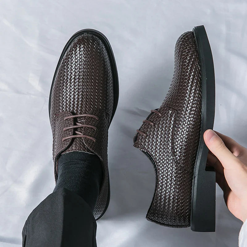 Oxford Schuhe | Klassisches Geflochtenes Design
