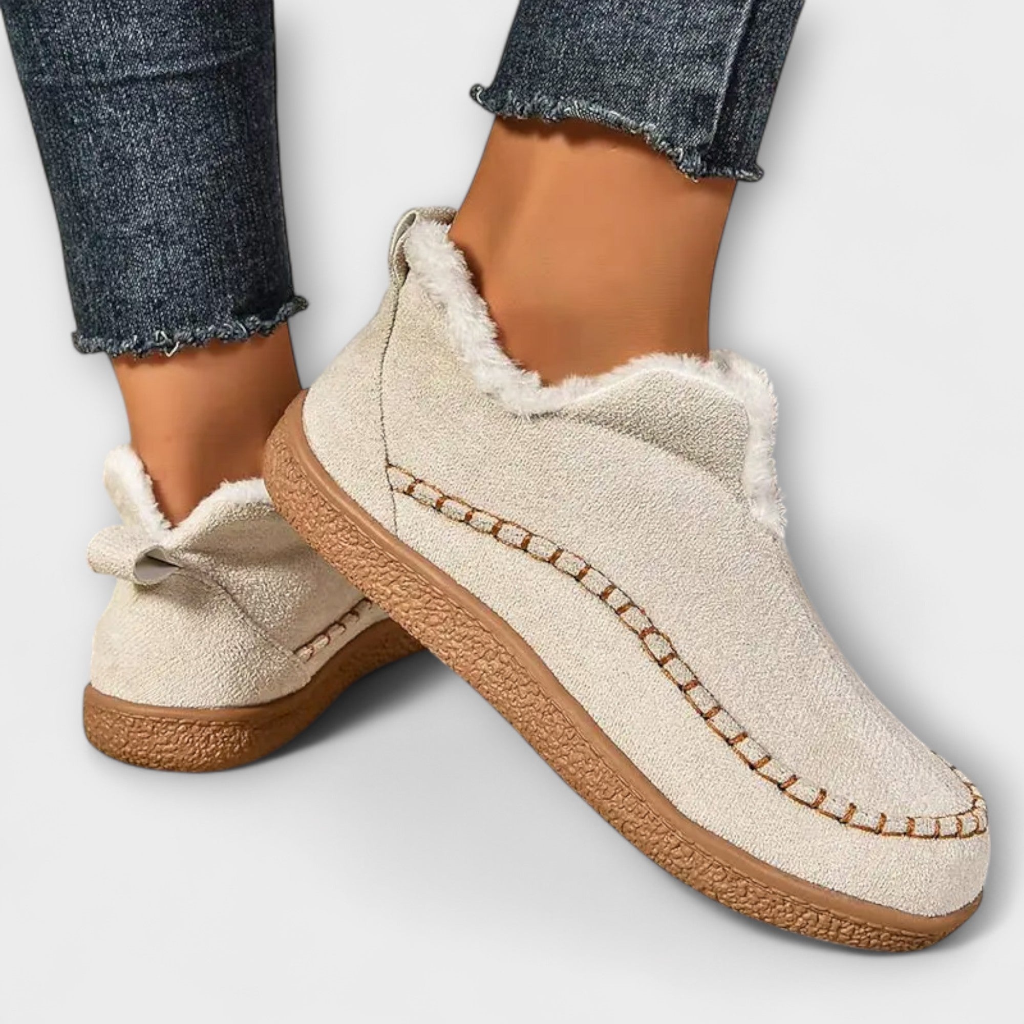 Ankle Boots - Modernes Design mit Ziernaht und Profilsohle
