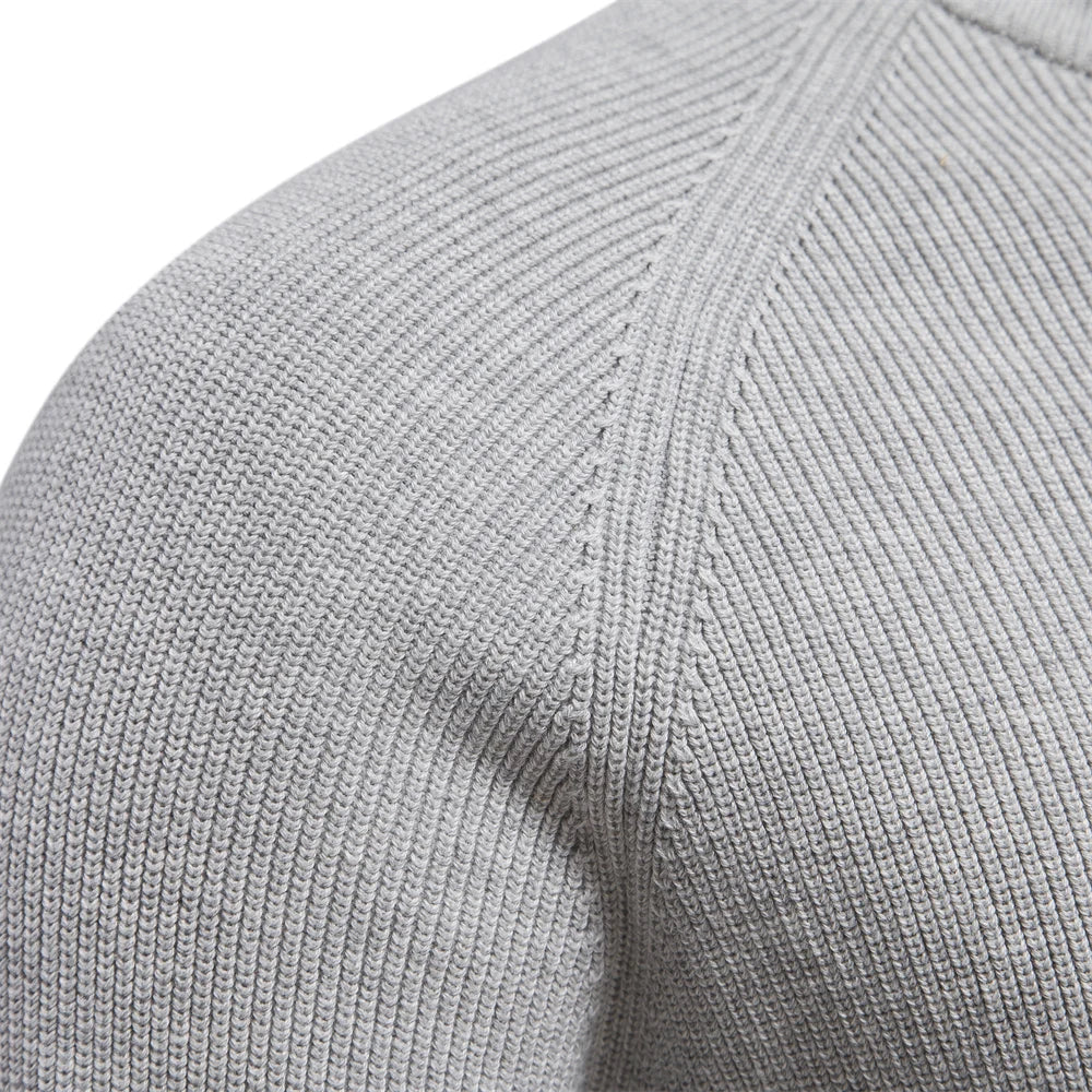 Pullover Reißverschluss | Stehkragen Langarm