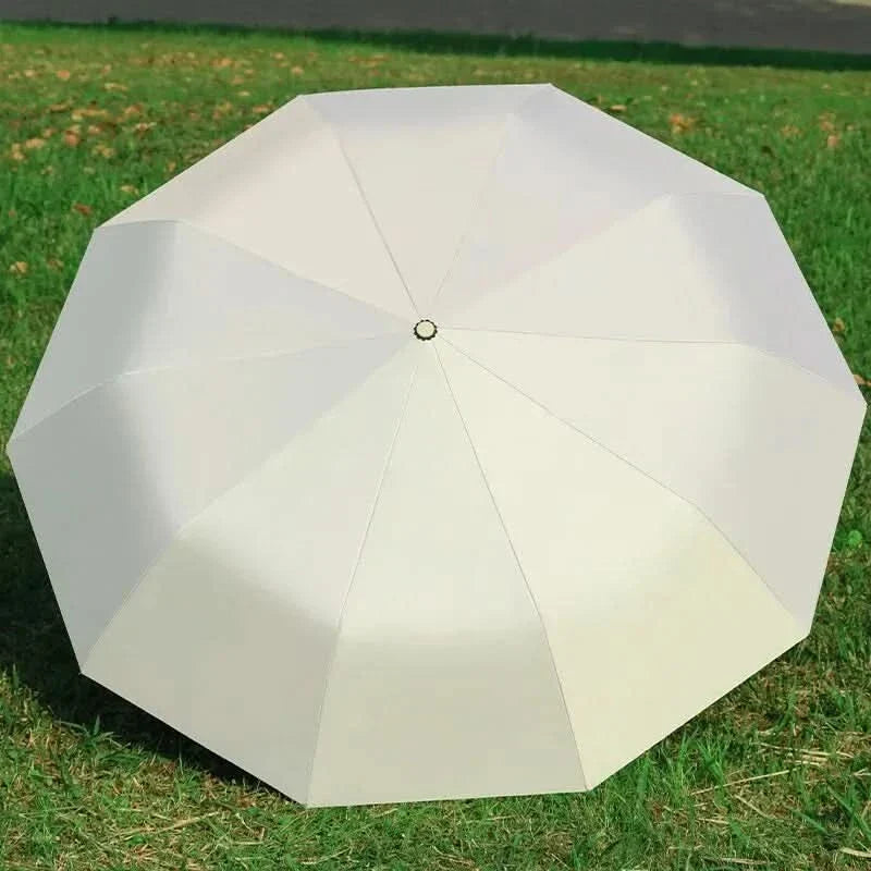 Automatik Regenschirm Winddicht Mit UV Schutz 8 Rippen | Kompakter Taschenschirm Für Regen Und Sonne