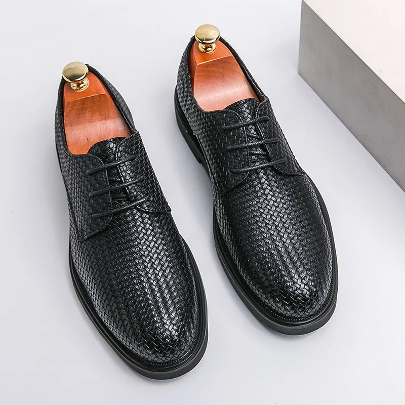 Oxford Schuhe | Klassisches Geflochtenes Design