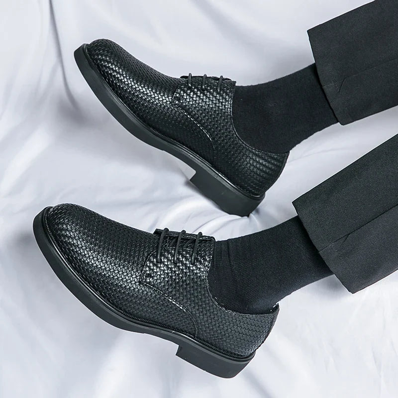 Oxford Schuhe | Klassisches Geflochtenes Design