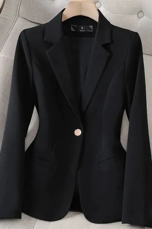 Blazer | Tailliert Einreiher Knopfverschluss