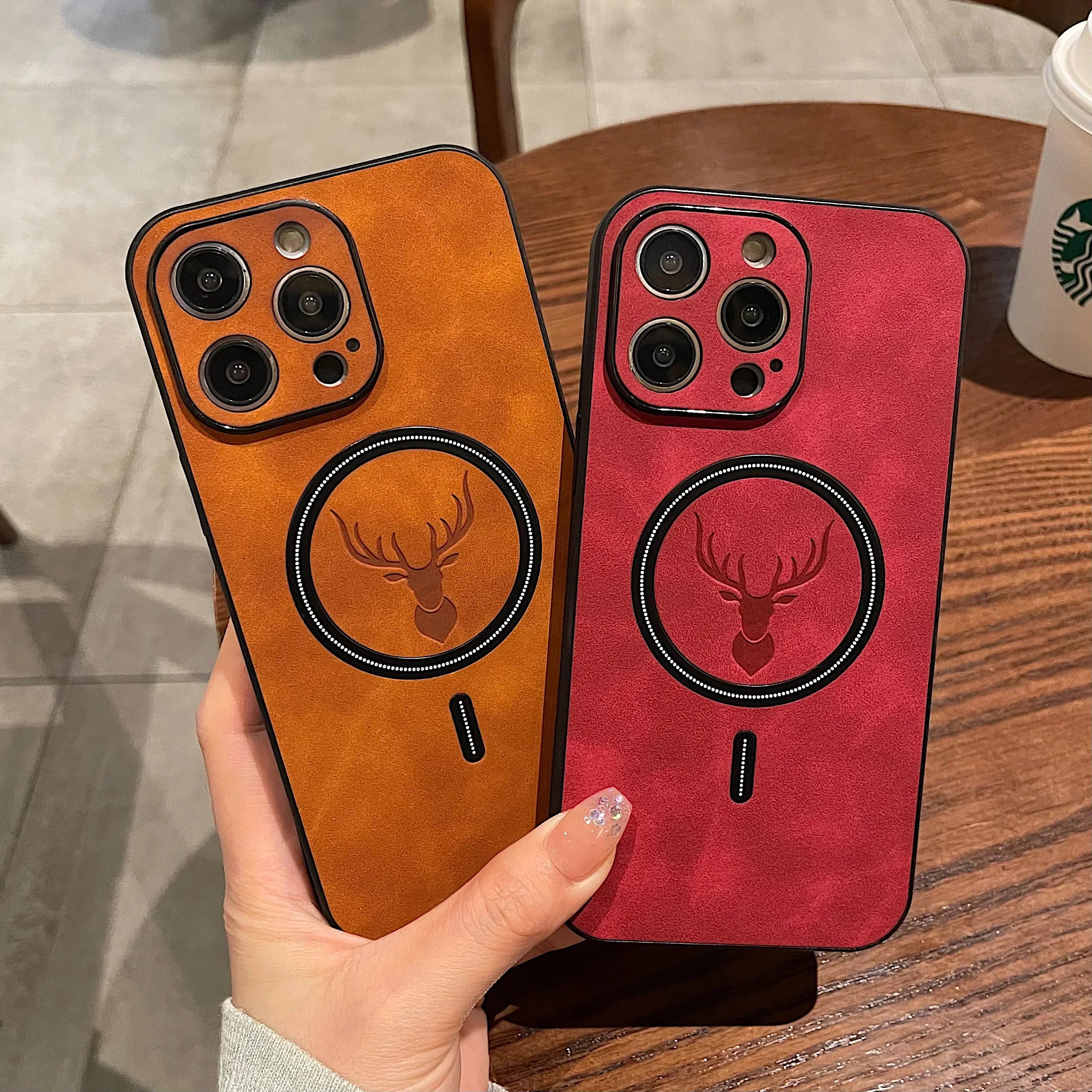 iPhone Magnetische Handyhülle | MagSafe Kompatibel Drahtloses Laden Stoßschutz