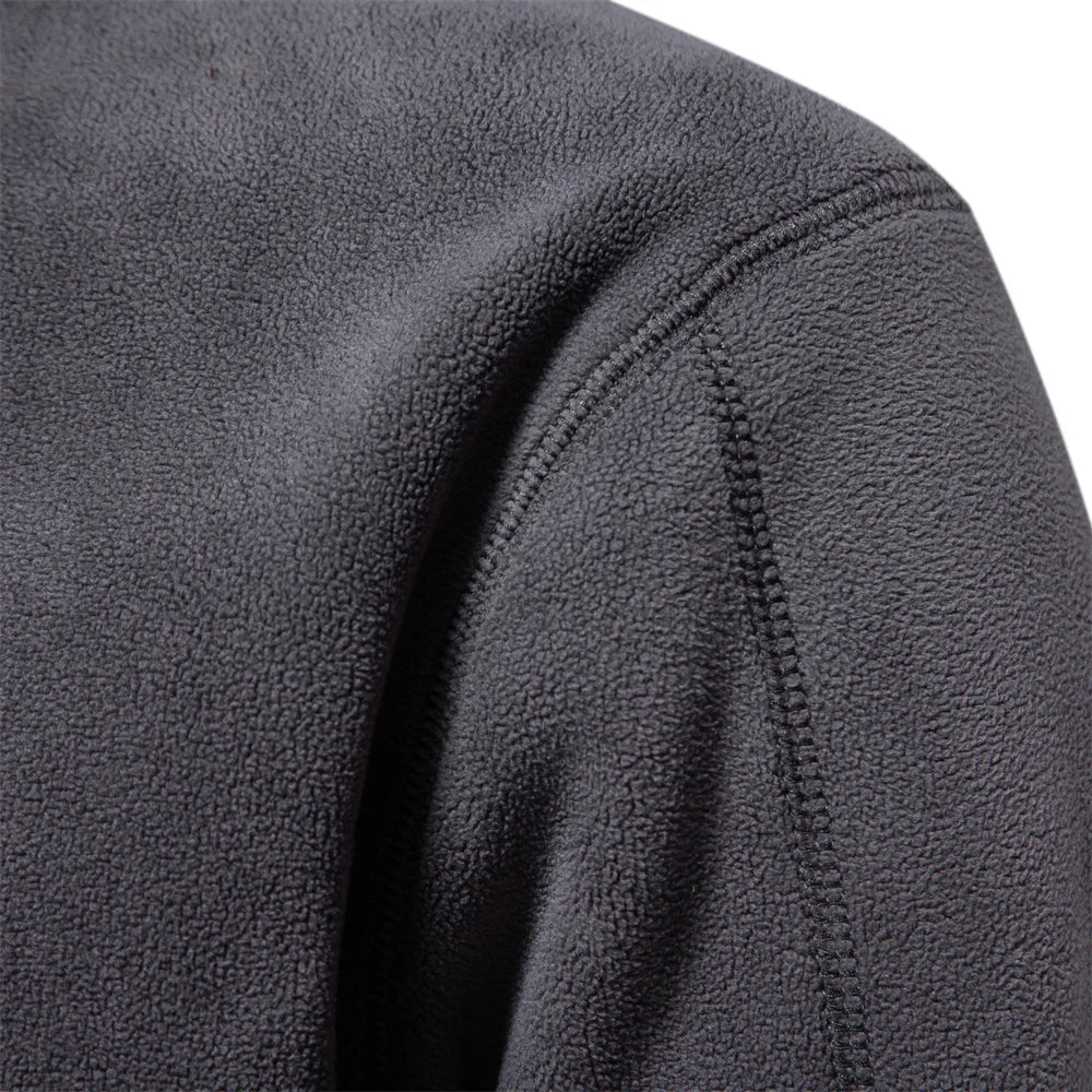Pullover Halbreißverschluss | Klassischer Stehkragen