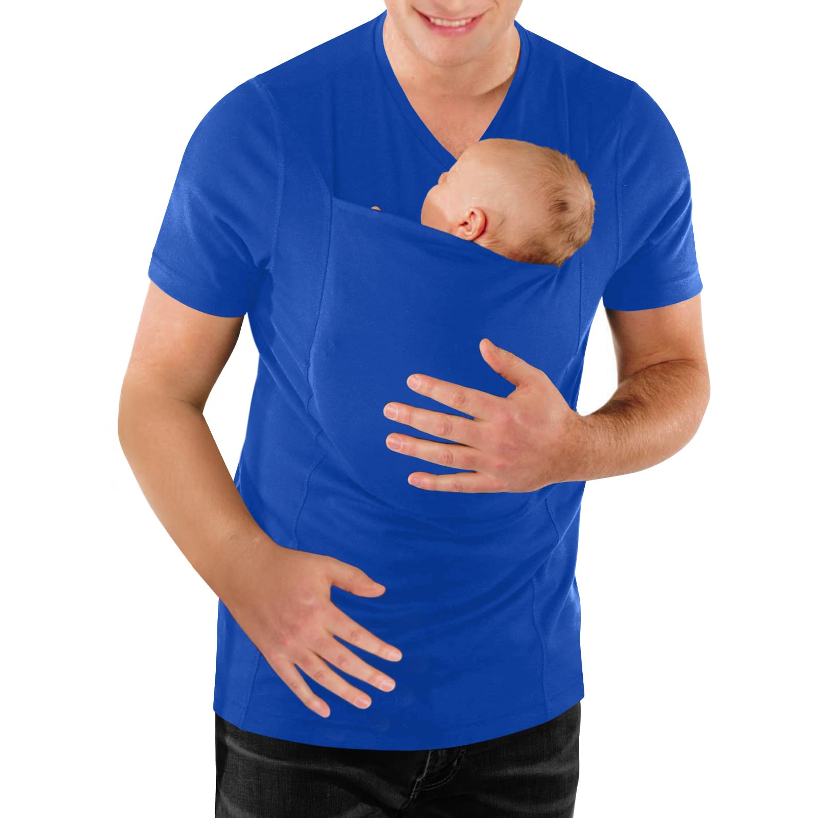 Baby T-Shirt Tragejacke Babytragetuch | Für Tragekomfort und Nähe zum Baby