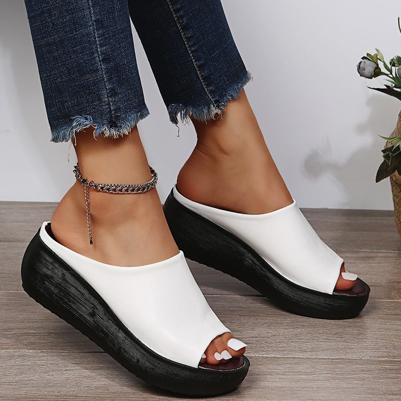 Damen Stilvolle Ganzjahres-Sandalen