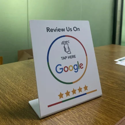 NFC Google Review Karte | Einfache Kundenbewertungen