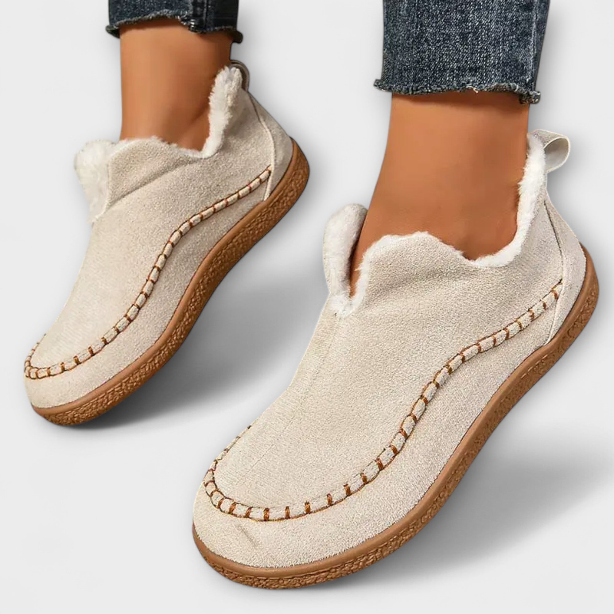 Ankle Boots - Modernes Design mit Ziernaht und Profilsohle