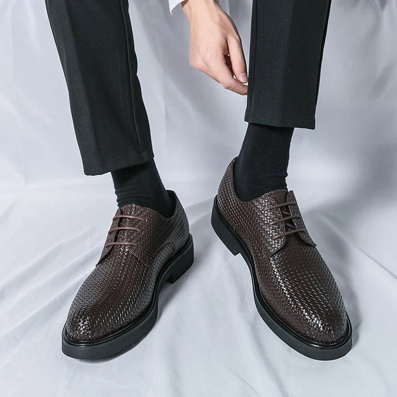Oxford Schuhe | Klassisches Geflochtenes Design