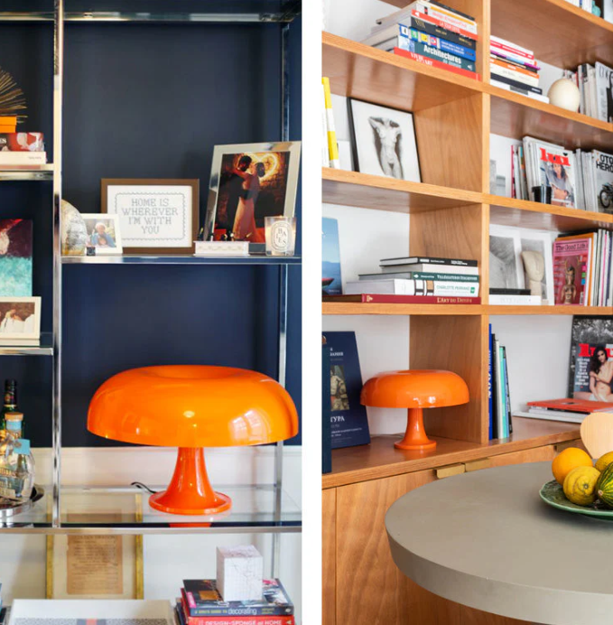 Designer Pilz Tischlampe | Moderne Tischleuchte Für Schlafzimmer Und Wohnzimmer