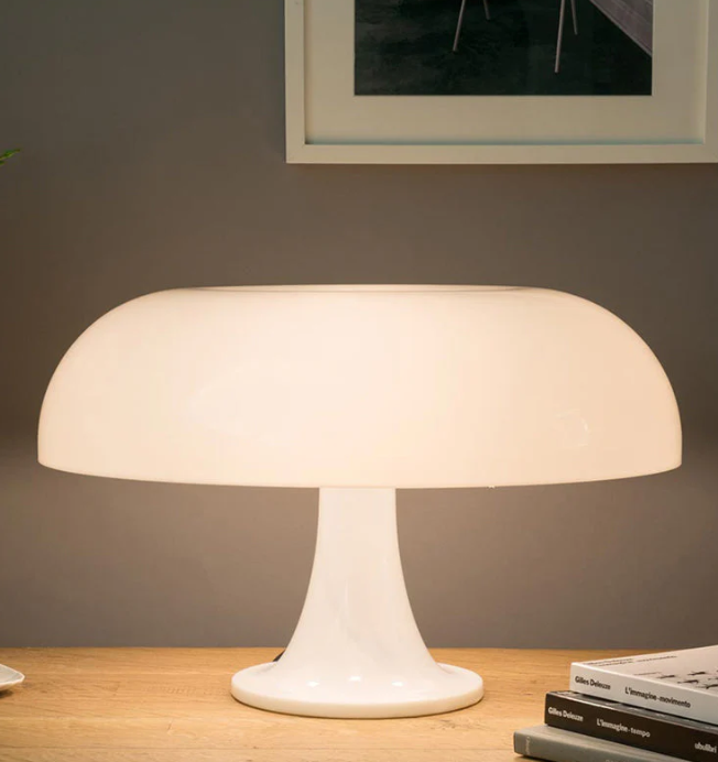 Designer Pilz Tischlampe | Moderne Tischleuchte Für Schlafzimmer Und Wohnzimmer