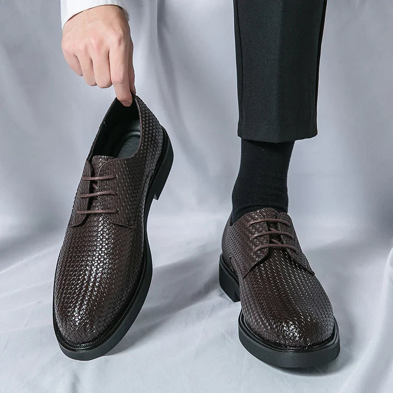 Oxford Schuhe | Klassisches Geflochtenes Design