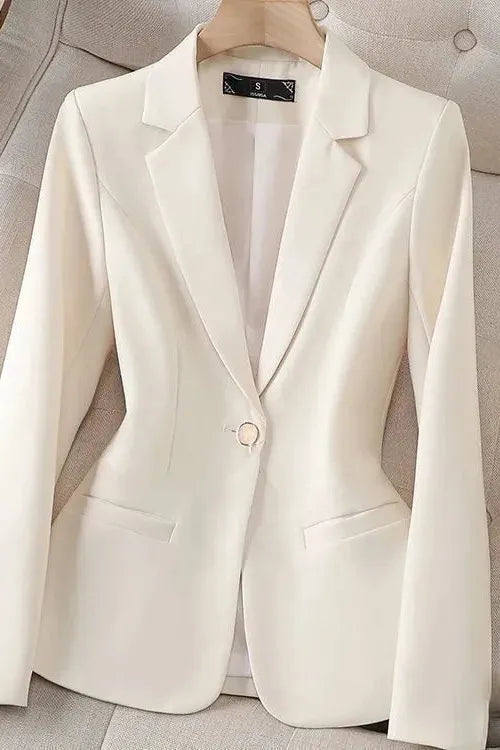 Blazer | Tailliert Einreiher Knopfverschluss
