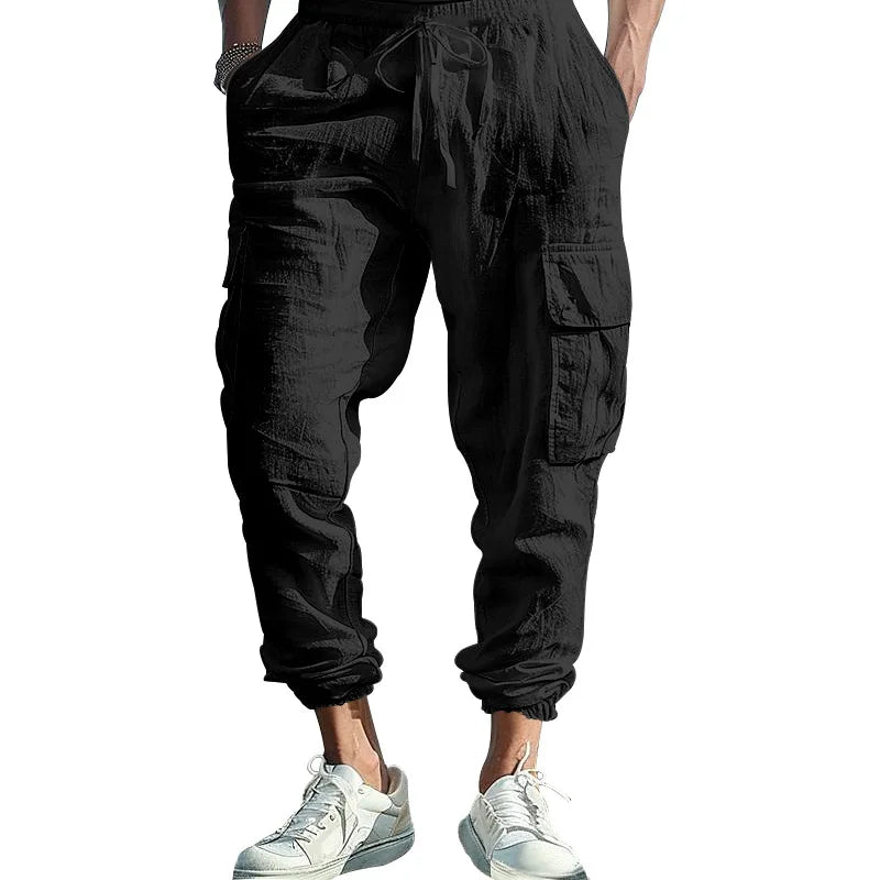 Cargo Jogginghose - Lockerer Schnitt Mit Bündchen