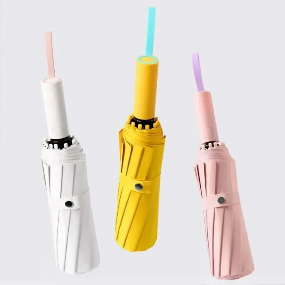 Winddichter Faltregenschirm Mit UV Schutz | WasserdichterFür Alltag Und Outdoor