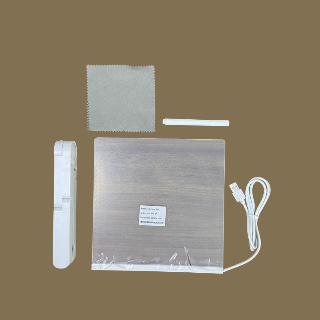 Leuchtendes Zeichenbrett Für Kinder | Wiederbeschreibbare Maltafel Fördert Kreativität