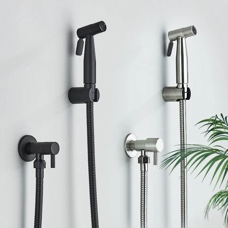 Bidet Handbrause Set Für Toilette | Hygienische Reinigung Mit Schlauch Und Wandhalterung