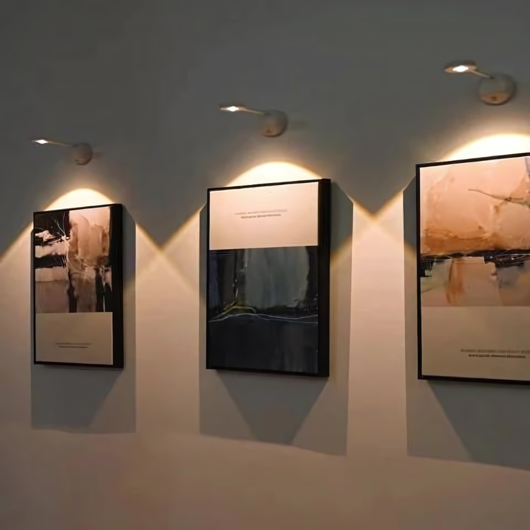 LED Wandleuchte Spot Mit Bewegungssensor | Kabellos 360 Grad Verstellbar