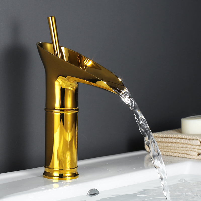 Elegantes Wasserfall Wasserhahn | Antiker für Badezimmer oder Waschtisch