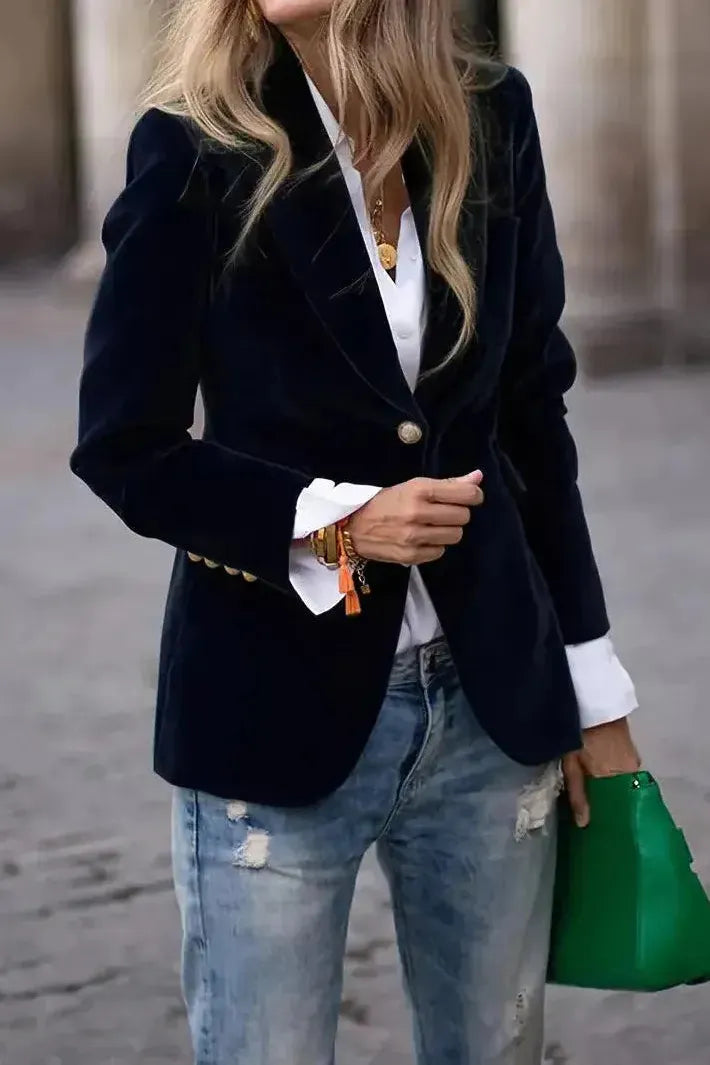 Blazer | Klassisch Knopfdetails