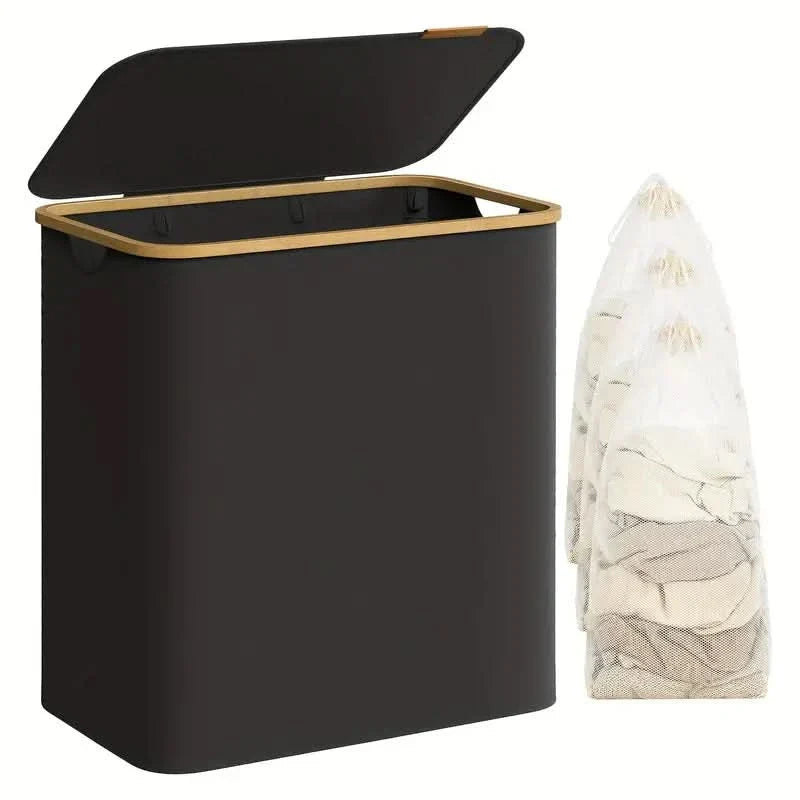 Wäschesammler 150L | 3 Fächer Für Ordnung Und Aufbewahrung