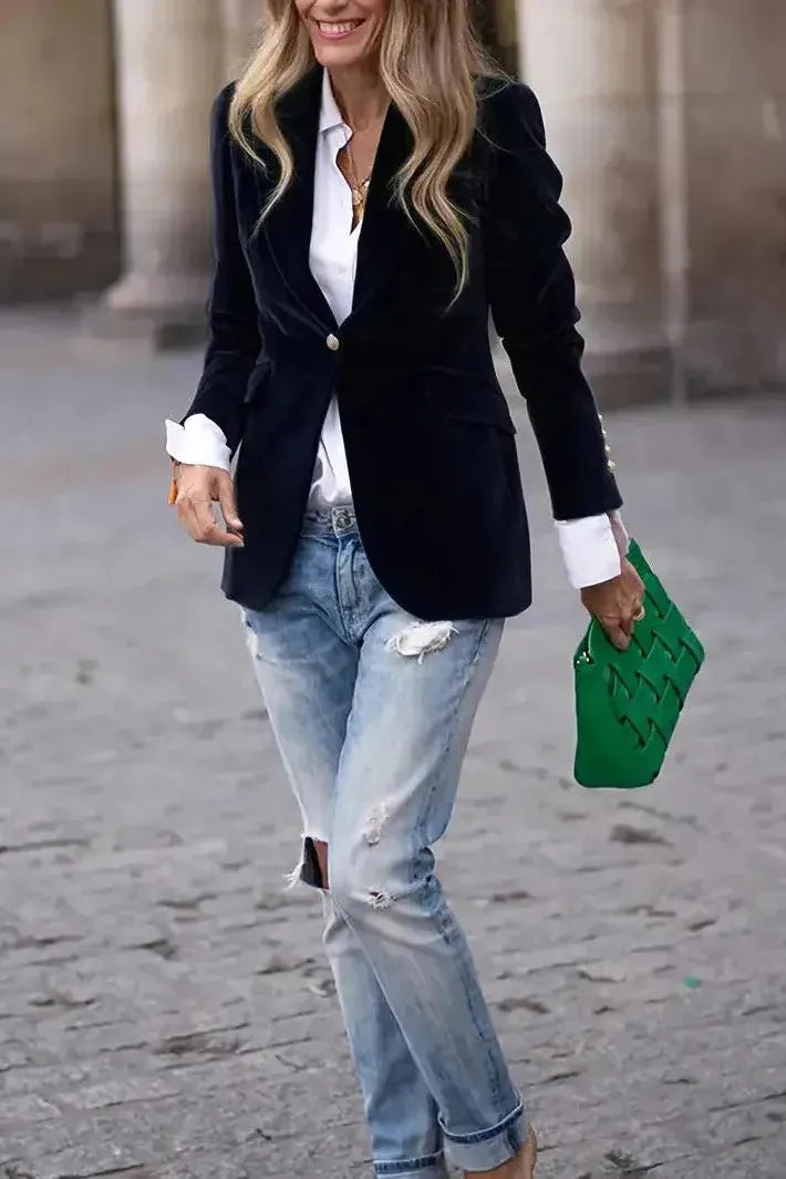 Blazer | Klassisch Knopfdetails