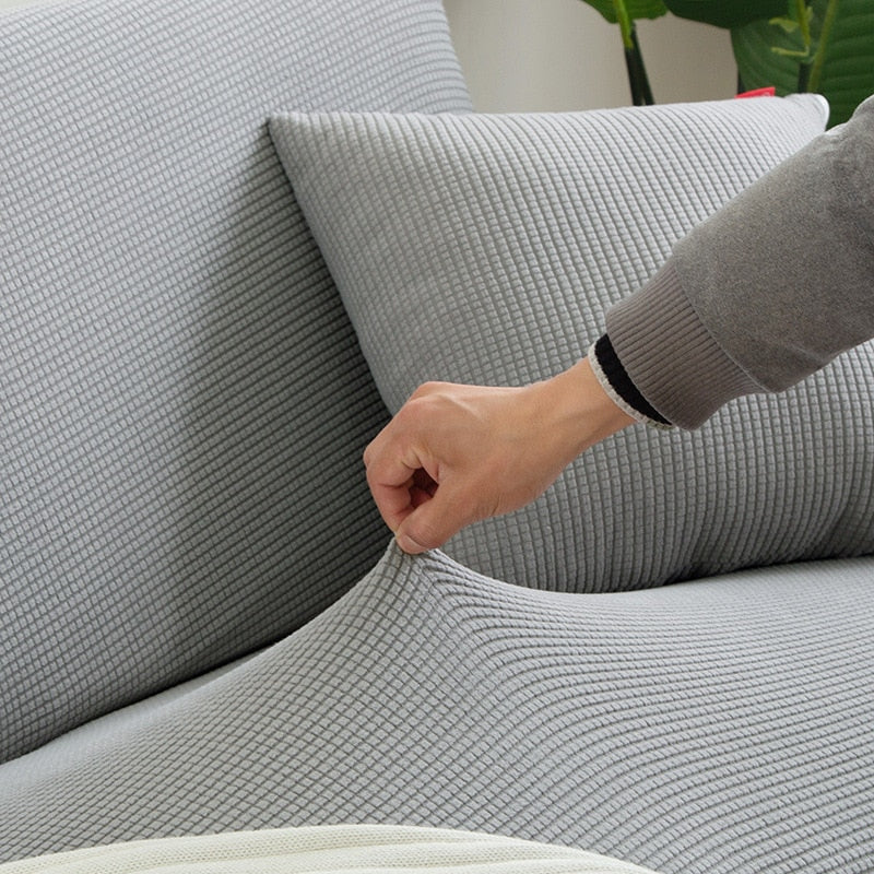 Stilvoller Sofahusse Stretch | Sofabezug Elastisch Rutschfest Waschbar