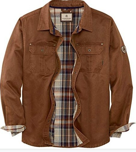 Trucker Jacke Herren - Gefüttert im Shirt-Look