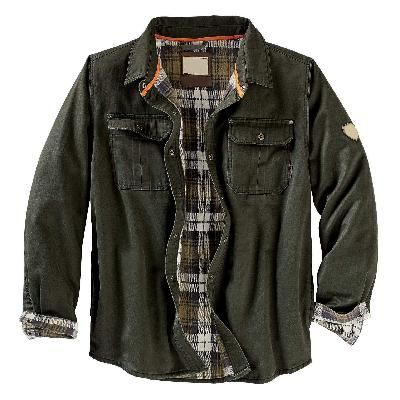 Trucker Jacke Herren - Gefüttert im Shirt-Look