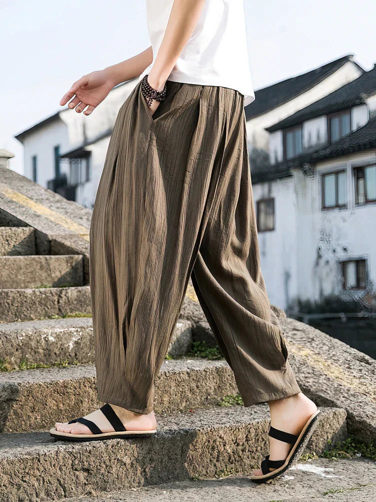 Herren Hose Weit Freizeithose