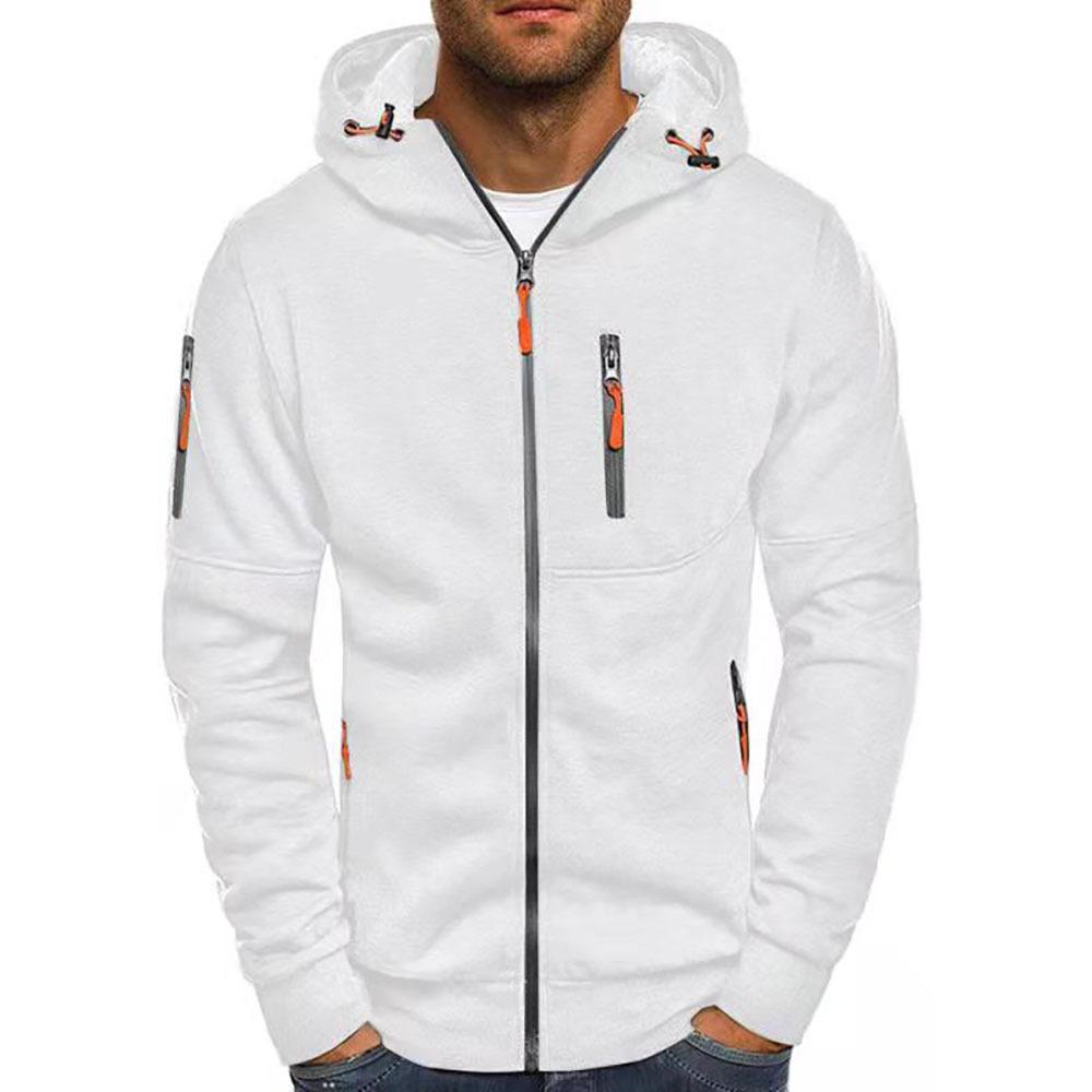 Kapuzensweatshirt Mit Reißverschluss - Sportlicher Hoodie Stil