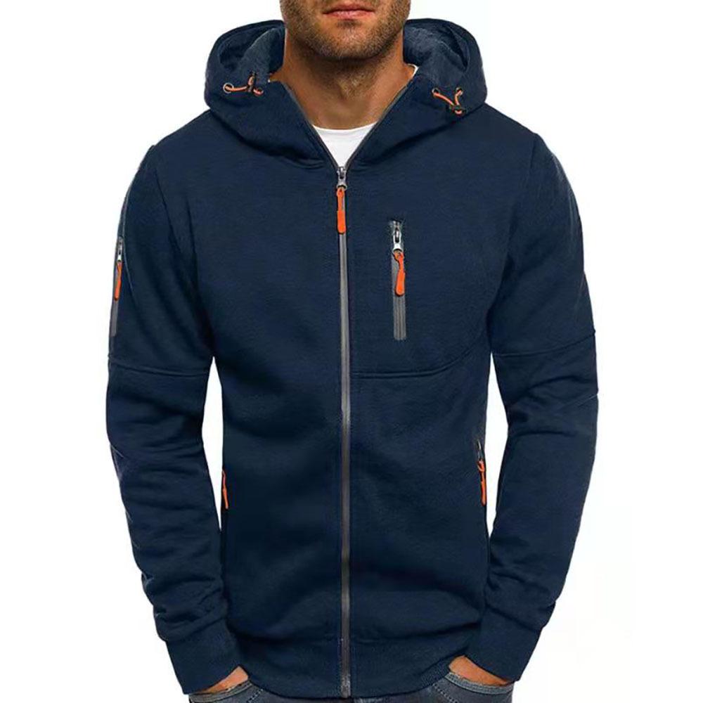 Kapuzensweatshirt Mit Reißverschluss - Sportlicher Hoodie Stil