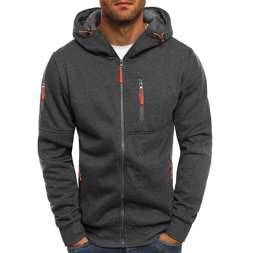 Kapuzensweatshirt Mit Reißverschluss - Sportlicher Hoodie Stil