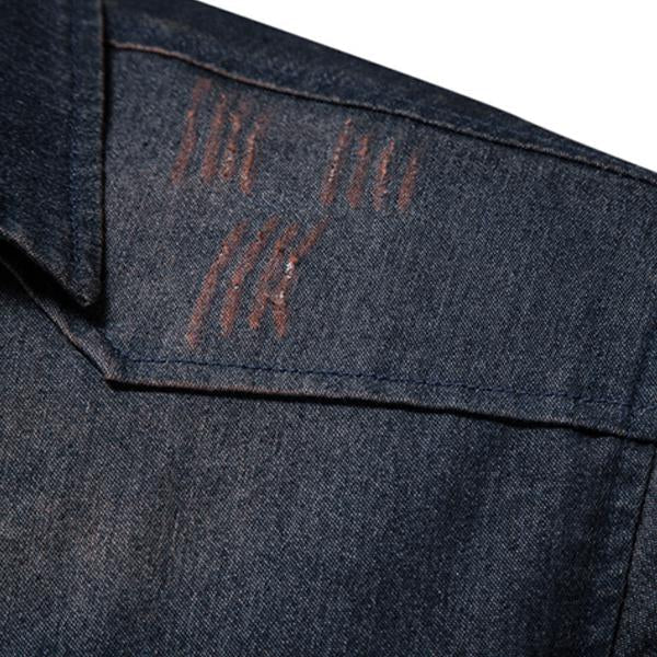 Jeanshemd Langarm | Brusttaschen