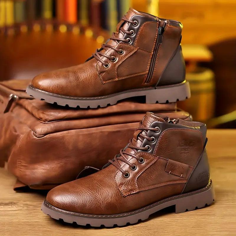 Freizeit Stiefel - Mit Reissverschluss und Profilsohle