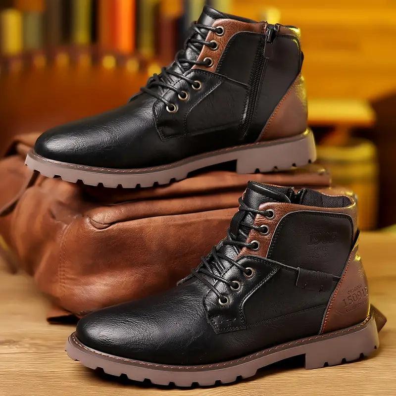 Freizeit Stiefel - Mit Reissverschluss und Profilsohle