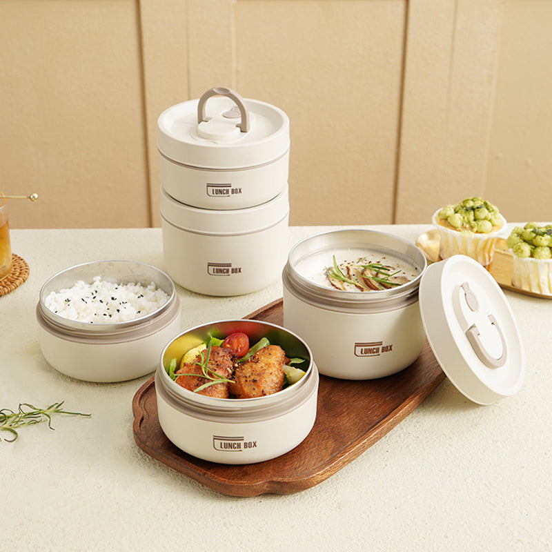 Thermo Lunchbox Isoliert | Auslaufsicher Mit Tragetasche