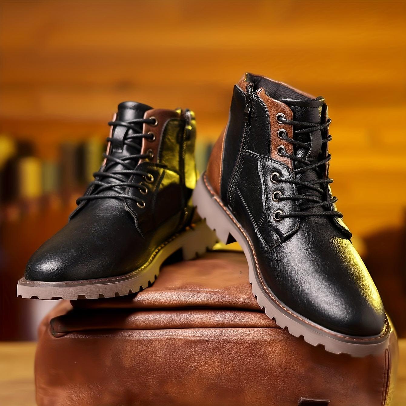 Freizeit Stiefel - Mit Reissverschluss und Profilsohle