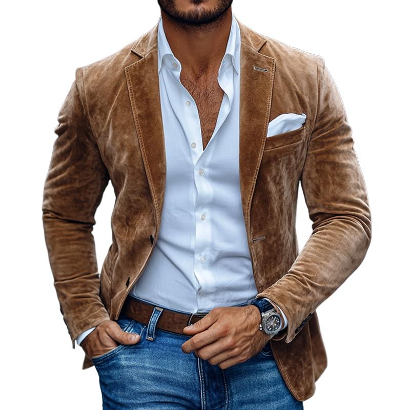 Blazer | Zwei Knöpfe Klassischem Revers