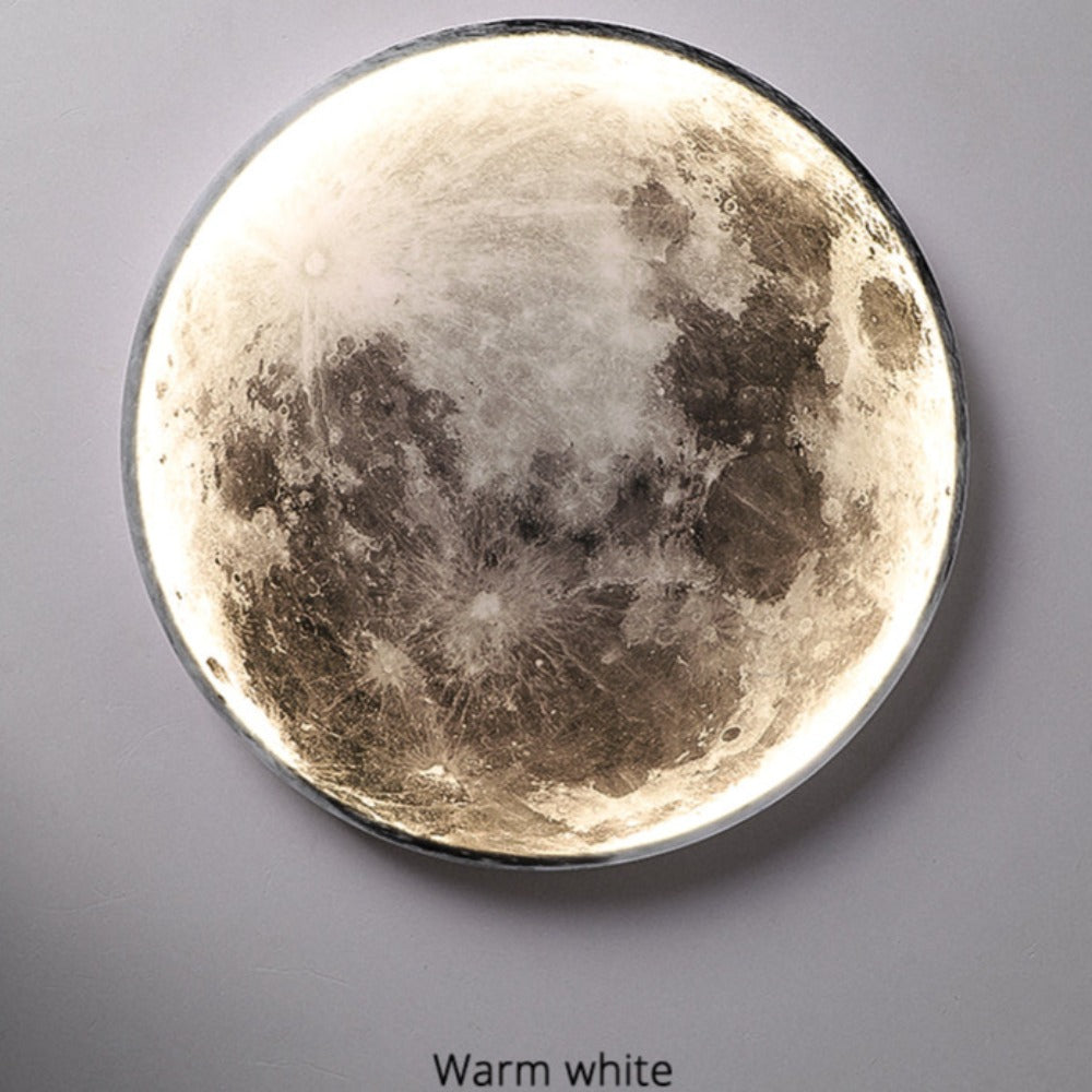 3D LED Wandleuchte Und Deckenleuchte | Mond Design