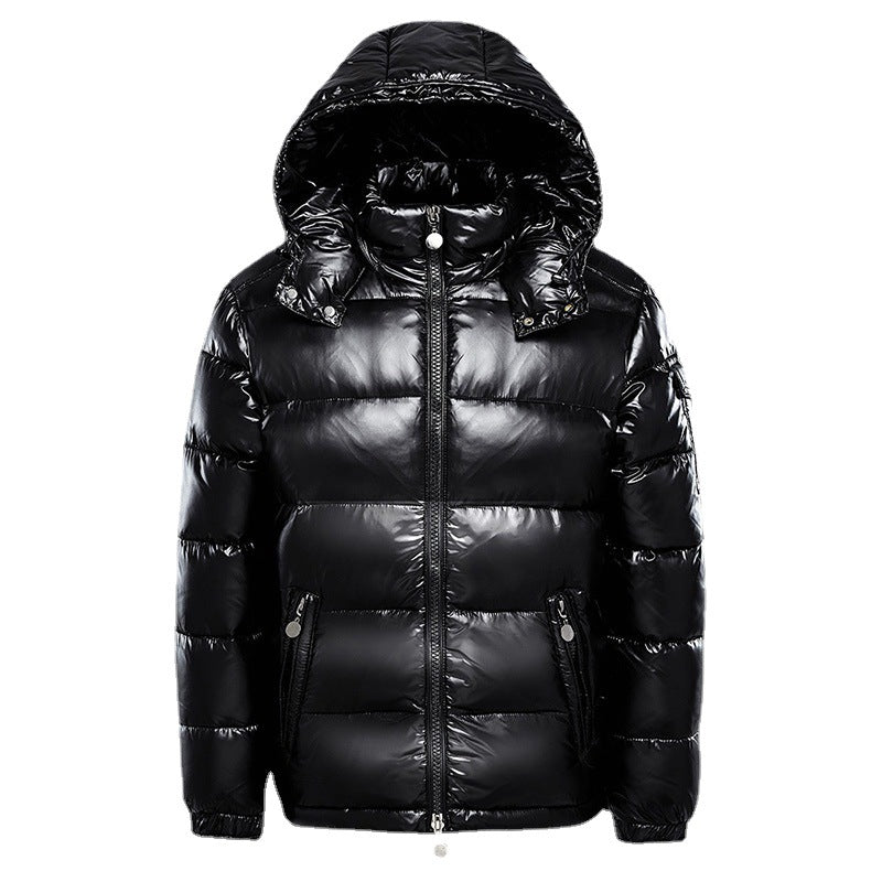 Winter Daunenjacke Herren - Gesteppt mit Kapuze