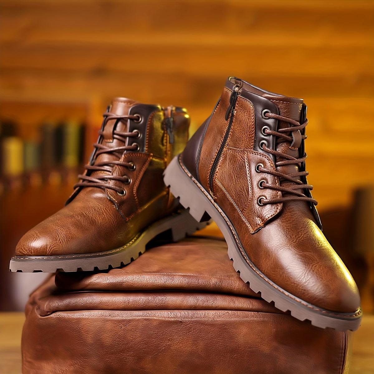 Freizeit Stiefel - Mit Reissverschluss und Profilsohle