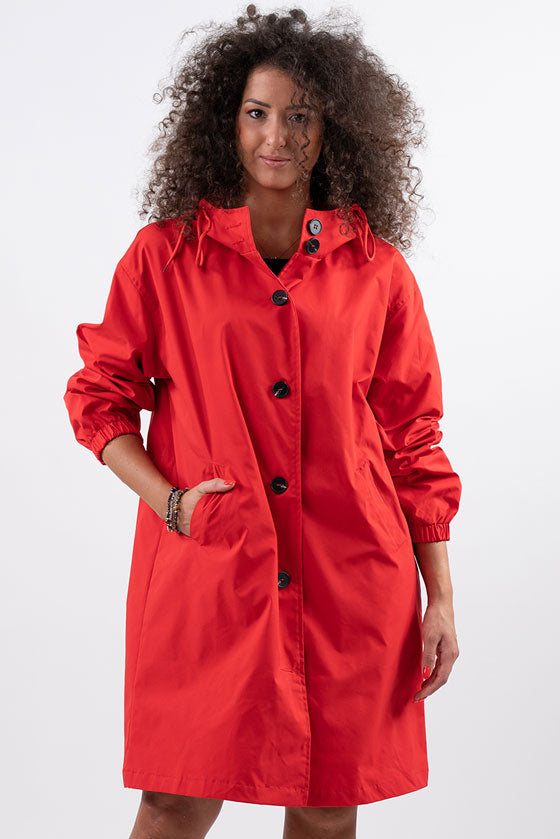 Übergangsjacke mit Kapuze | Windbreaker