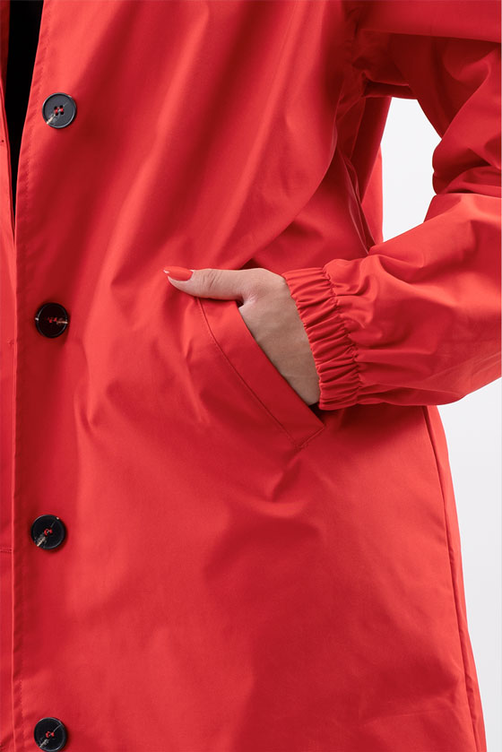 Übergangsjacke mit Kapuze | Windbreaker